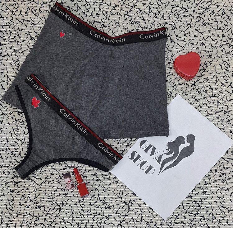 ست شورت کاپلی کد #1011 رنگ طوسی تیره