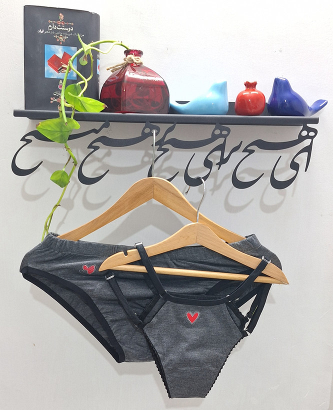 ست شورت کاپلی کد#1013 رنگ طوسی تیره